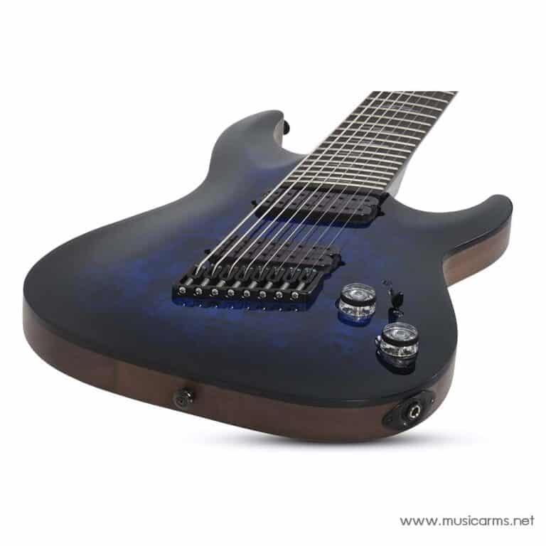 Schecter Omen Elite-8 Multiscale กีตาร์ไฟฟ้า บอดี้ ฟ้า ขายราคาพิเศษ