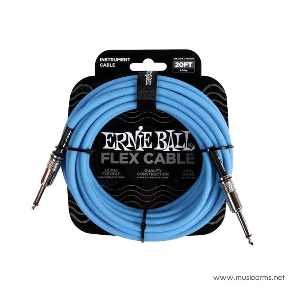 Ernie Ball Flex Instrument Cable 20FT Straight/Straight สายแจ็ค 20