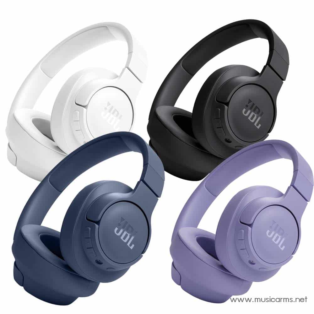 JBL Tune 720BT Bluetooth Wireless หูฟังครอบหูไร้สาย ตัดเสียงรบกวน  (รับประกันศูนย์มหาจักร 1 ปี)