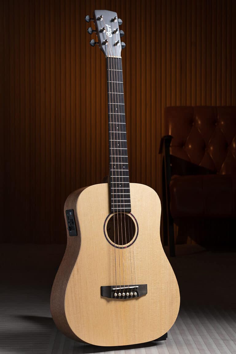 Cort Earth Mini E Adirondack guitar ขายราคาพิเศษ