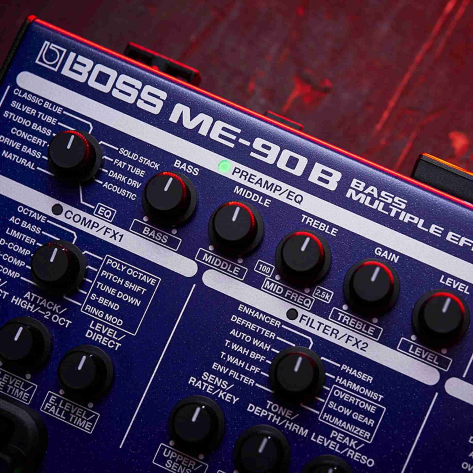 Boss ME-90B Bass Multiple Effects | Music Arms ศูนย์รวมเครื่องดนตรี ...