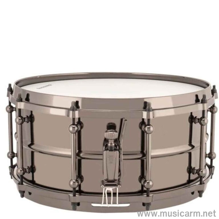 LUDWIG UNIVERSAL SNARE “BLACK-TO-BLACK” BRASS/DIE CAST กลองสแนร์ทองเหลือง ” 6.5×14 “ ขายราคาพิเศษ