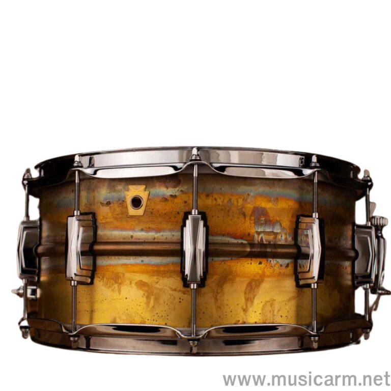 Ludwig Raw brass phonic snare drum กลองสแนร์ ขนาด “6.5 x 14” ขายราคาพิเศษ