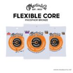 Martin Flexible Core Phosphor สายกีต้าร์โปร่ง ลดราคาพิเศษ