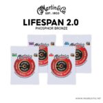 Martin Lifespan 2.0 Treated Phosphor Bronze สายกีต้าร์โปร่ง ลดราคาพิเศษ