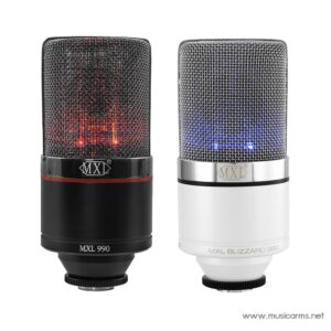 MXL 990 Blaze/Blizzard LED Condenser Microphoneราคาถูกสุด