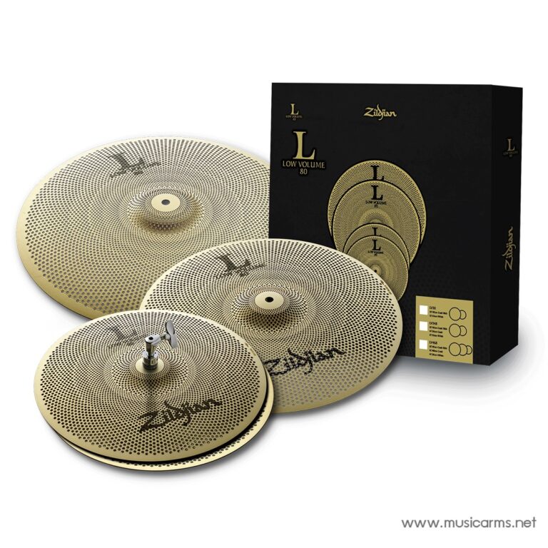 Zildjian L80 Low Volume Cymbal Set ชุดฉาบกลอง ขายราคาพิเศษ