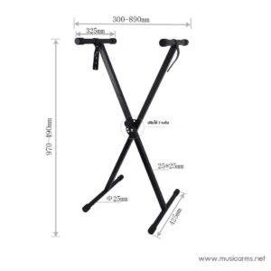 JYC-D-X3 ขาตั้งคีย์บอร์ดราคาถูกสุด