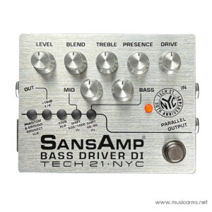 Tech 21 SansAmp Bass Driver DI 30th Anniversary Edition Pedal เอฟเฟคเบสราคาถูกสุด