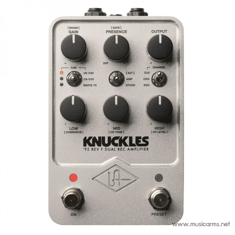 Universal Audio Knuckles '92 Rev F Dual Rec Amplifier Pedal ขายราคาพิเศษ