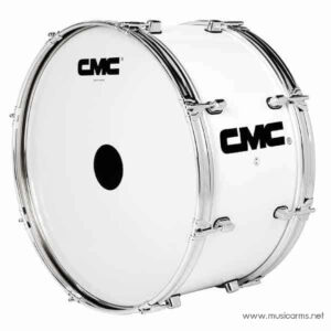 CMC Marching Bass Drum 16 CMC-305C กลองใหญ่ 16″ 8 หลักคู่ ขอบเหล็ก พร้อมขา CM STD 100ราคาถูกสุด