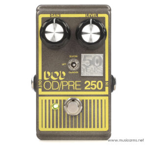 Digitech DOD Overdrive Preamp 250 Pedal – 50th Anniversary Edition Handbuilt in the USA