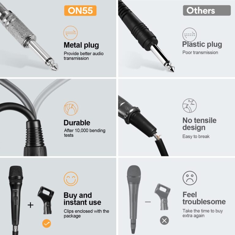 OneOdio ON55 Wired Microphone ไมโครโฟนไดนามิก ขายราคาพิเศษ