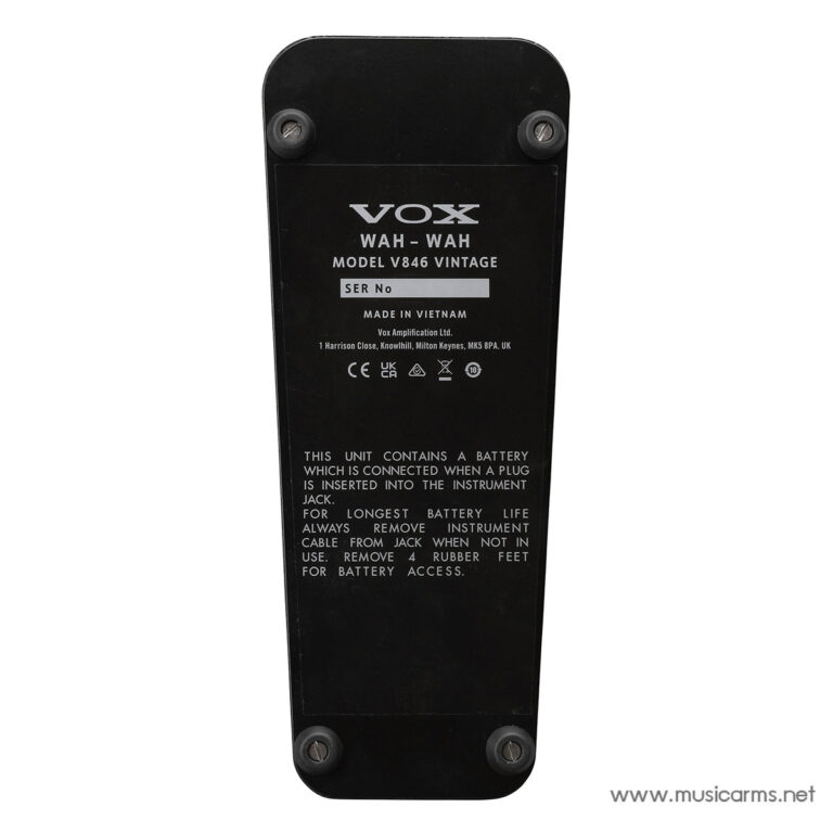 Vox V846 Vintage Wah ขายราคาพิเศษ